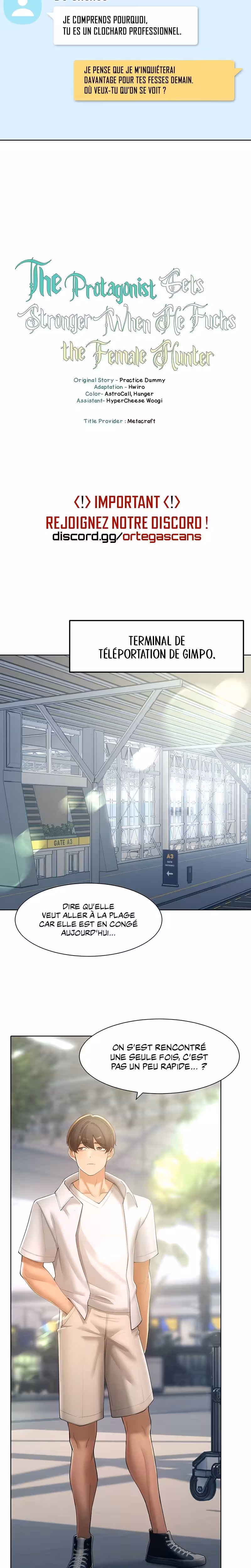 The Protagonist Gets Stronger When He Fucks the Female Hunter Chapitre 31 page 3