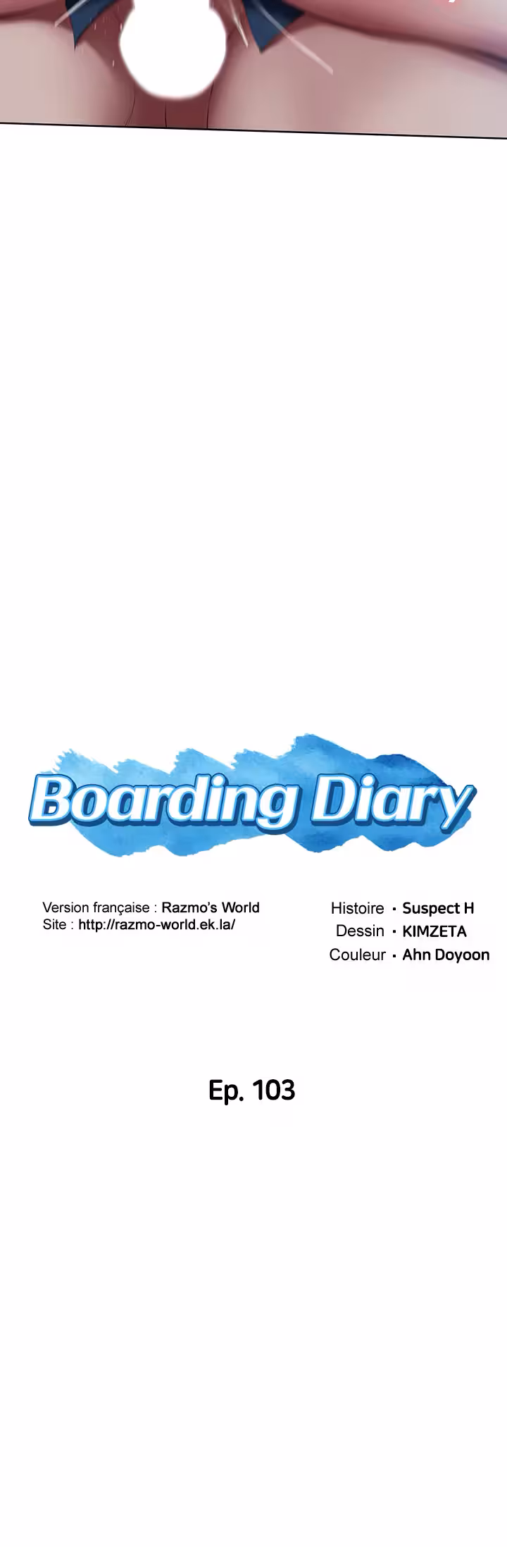 Boarding Diary Chapitre 103 page 6