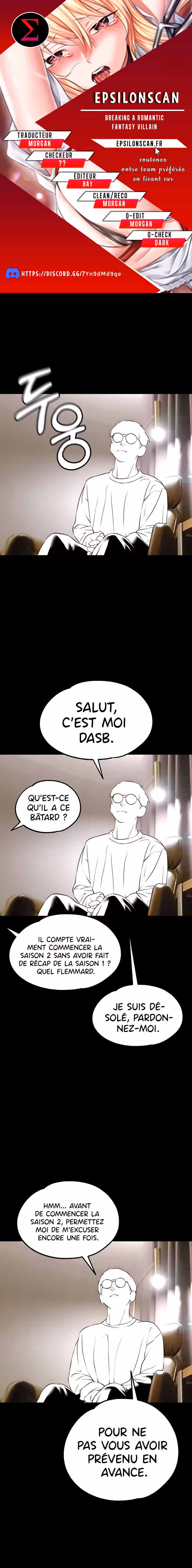 Breaking A Romantic Fantasy Villain Chapitre 45.6 - Récap S1 page 1
