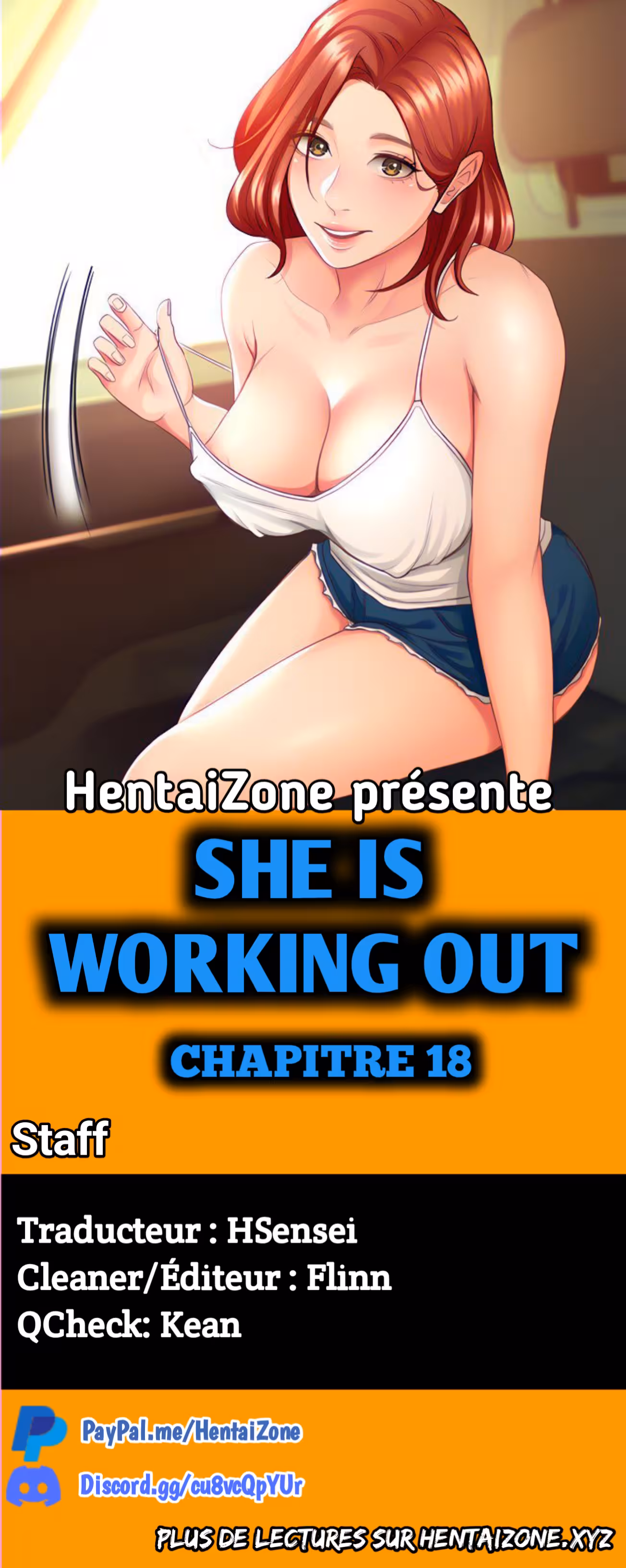 She is Working Out Chapitre 18 page 1