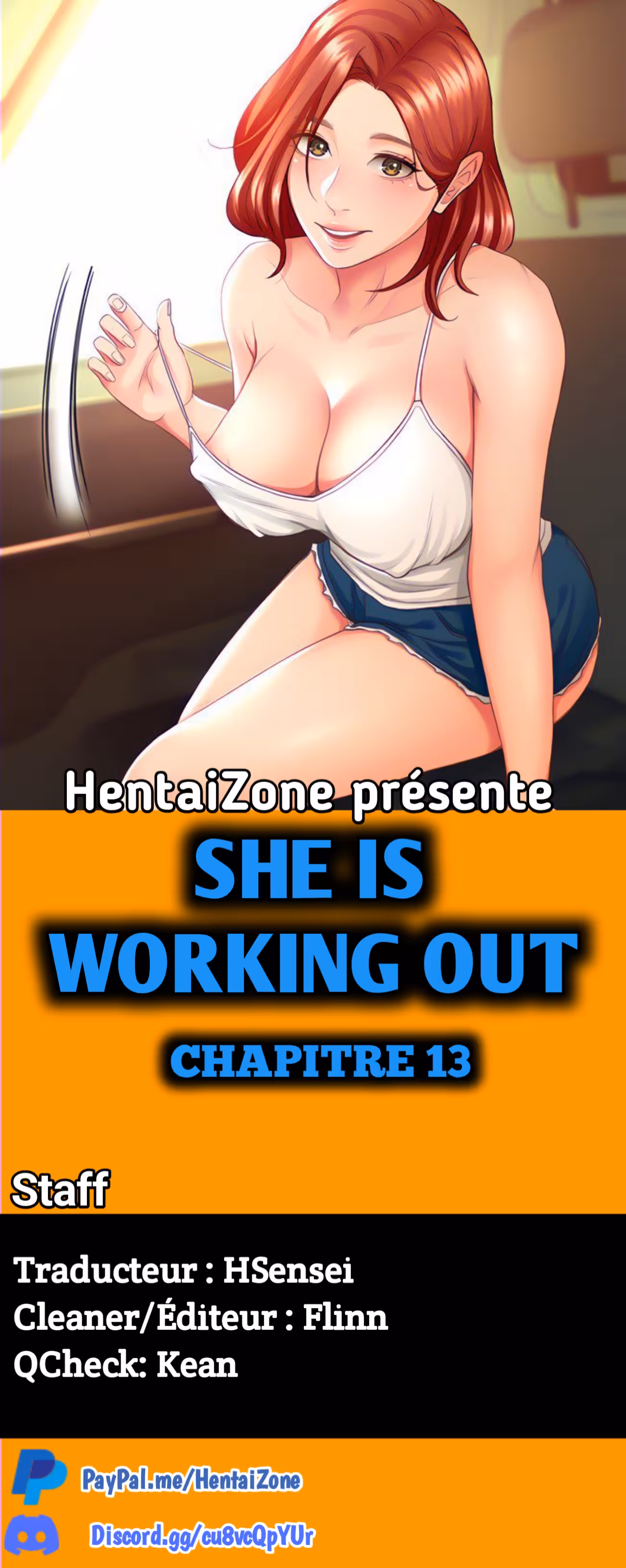 She is Working Out Chapitre 13 page 1