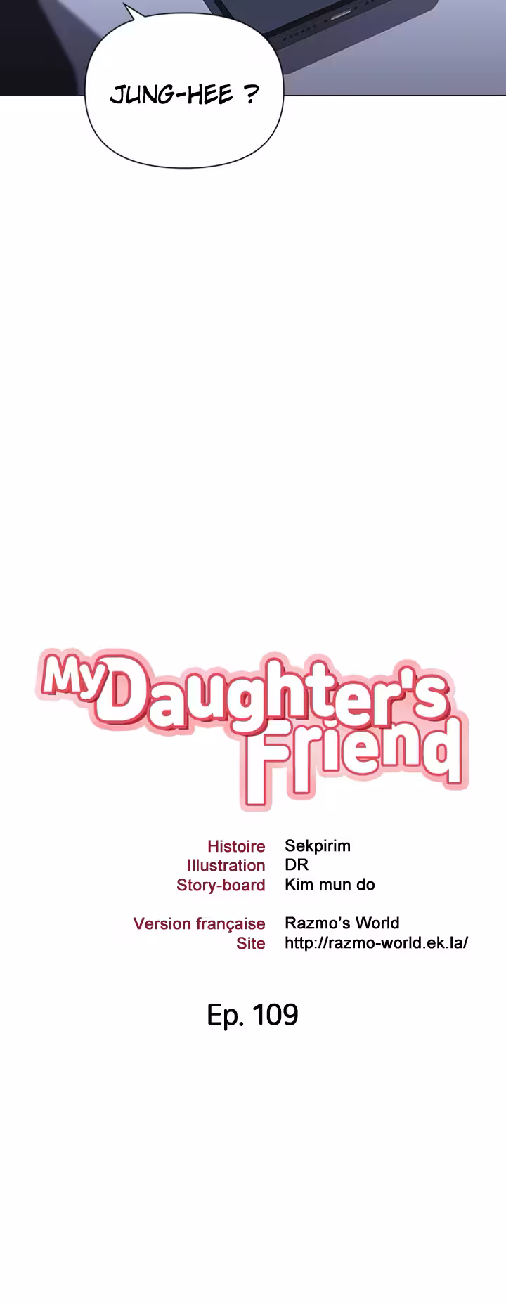 My Daughter’s Friend Chapitre 109 page 8