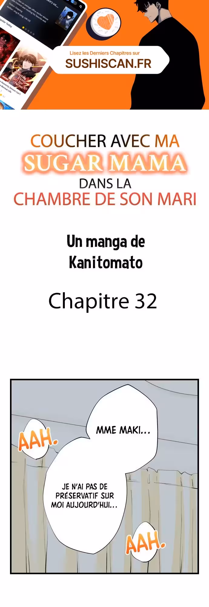 Coucher avec ma Sugar Mama dans la chambre de son mari Chapitre 32 page 1