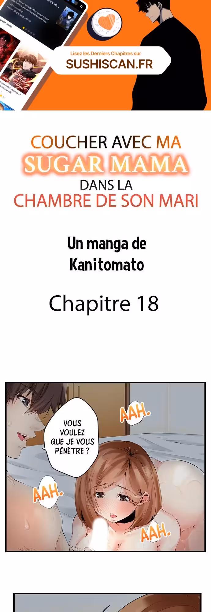 Coucher avec ma Sugar Mama dans la chambre de son mari Chapitre 18 page 1