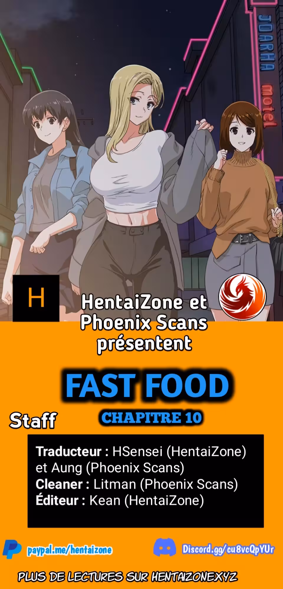 Fast Food Chapitre 10 page 1