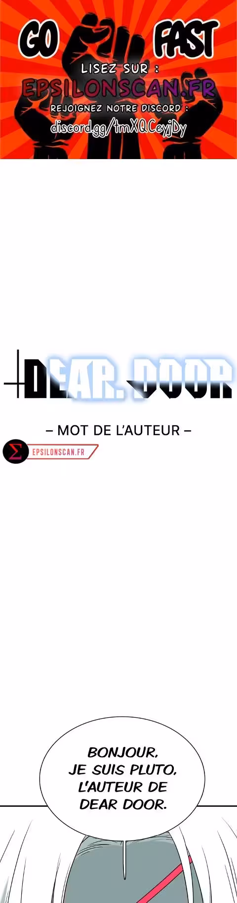 Dear. Door Chapitre 130.5 - Epilogue page 1
