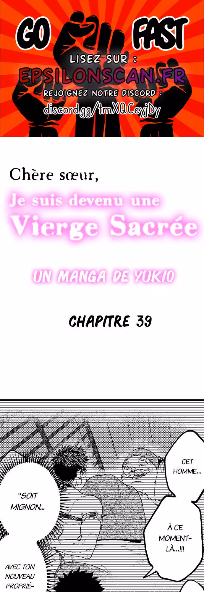 Zenryaku, Onii-chan wa Seijo ni Narimashita. Chapitre 39 page 1