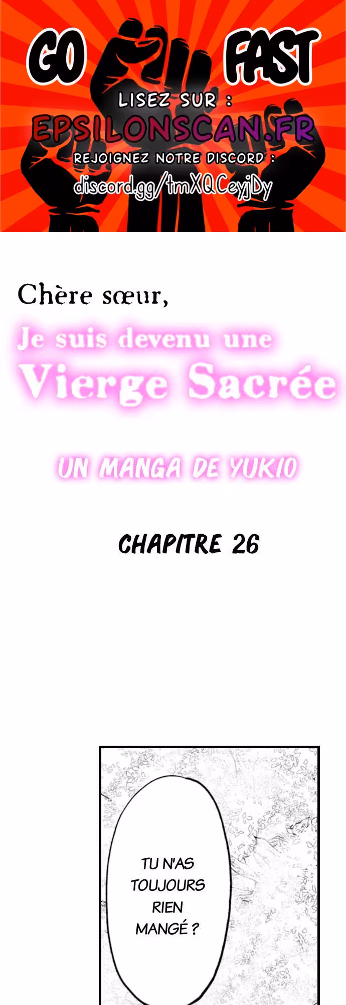 Zenryaku, Onii-chan wa Seijo ni Narimashita. Chapitre 26 page 1