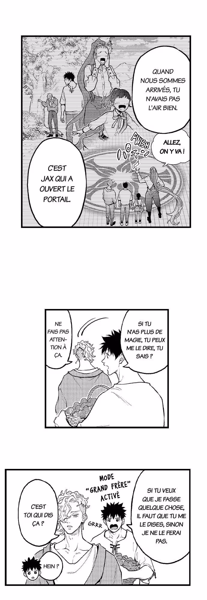Zenryaku, Onii-chan wa Seijo ni Narimashita. Chapitre 50 page 2