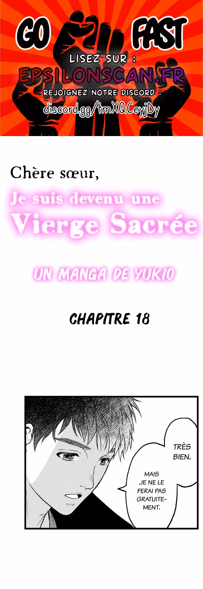 Zenryaku, Onii-chan wa Seijo ni Narimashita. Chapitre 18 page 1
