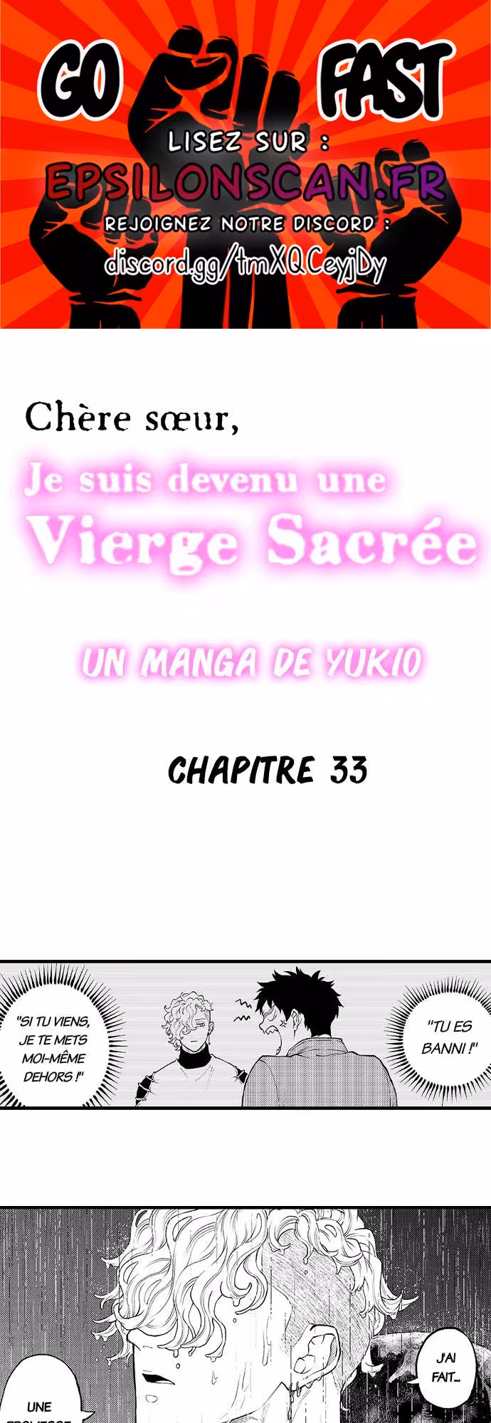 Zenryaku, Onii-chan wa Seijo ni Narimashita. Chapitre 33 page 1
