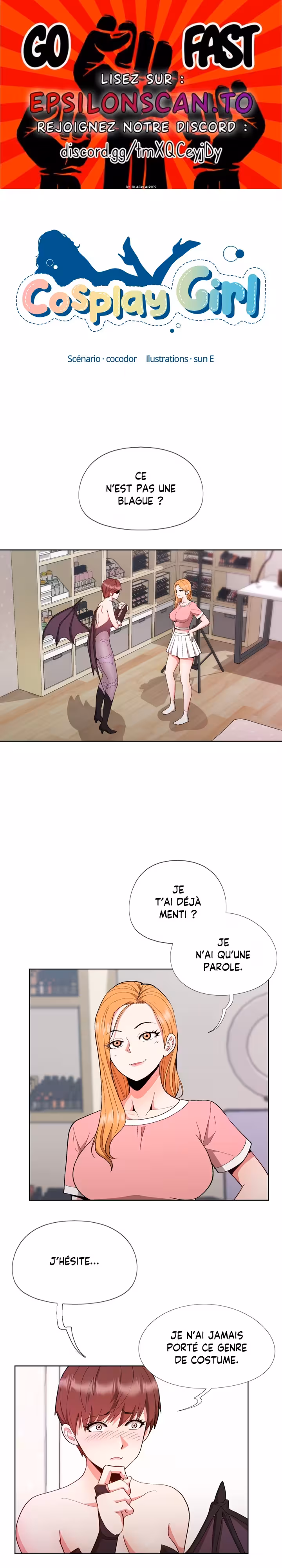 Cosplay Girl Chapitre 8 page 1