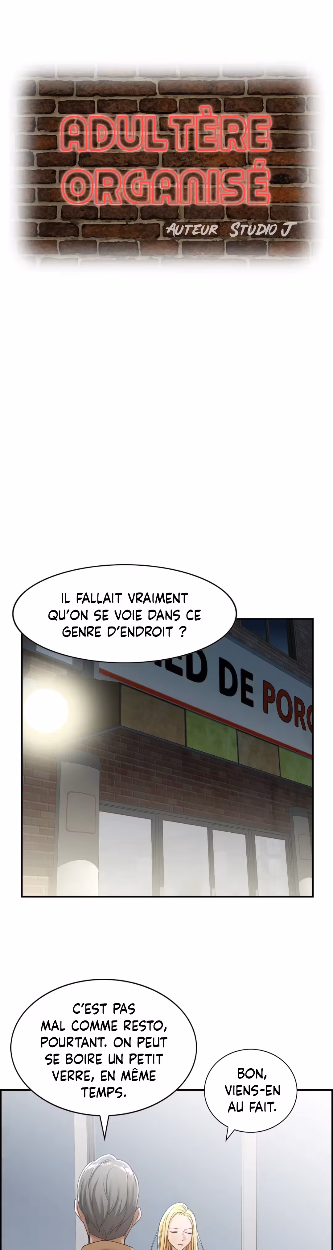 Adultère organisé Chapitre 12 page 1