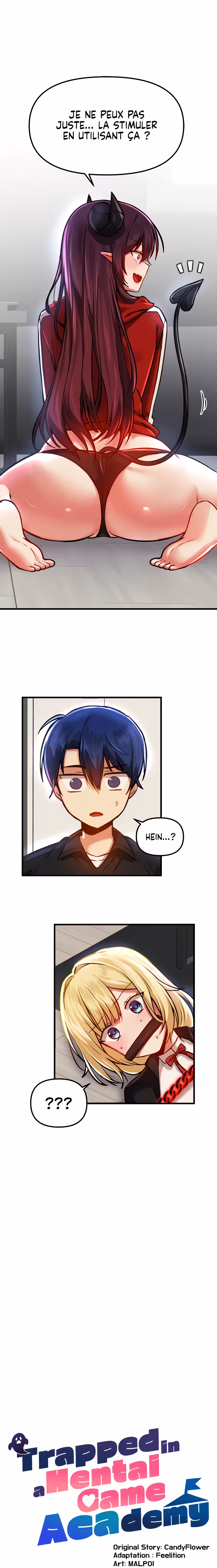 Trapped in the Academy’s Eroge Chapitre 61 page 10