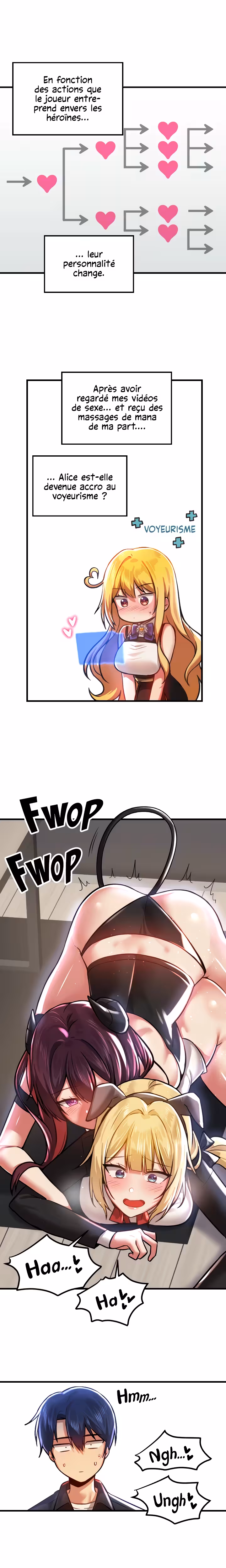Trapped in the Academy’s Eroge Chapitre 62 page 11