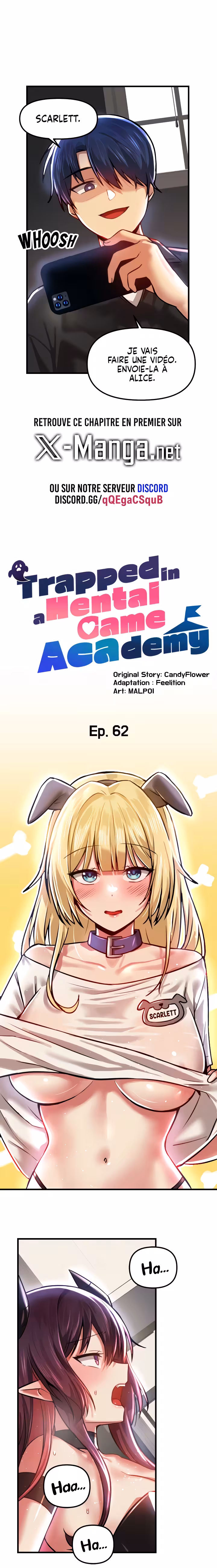 Trapped in the Academy’s Eroge Chapitre 62 page 13