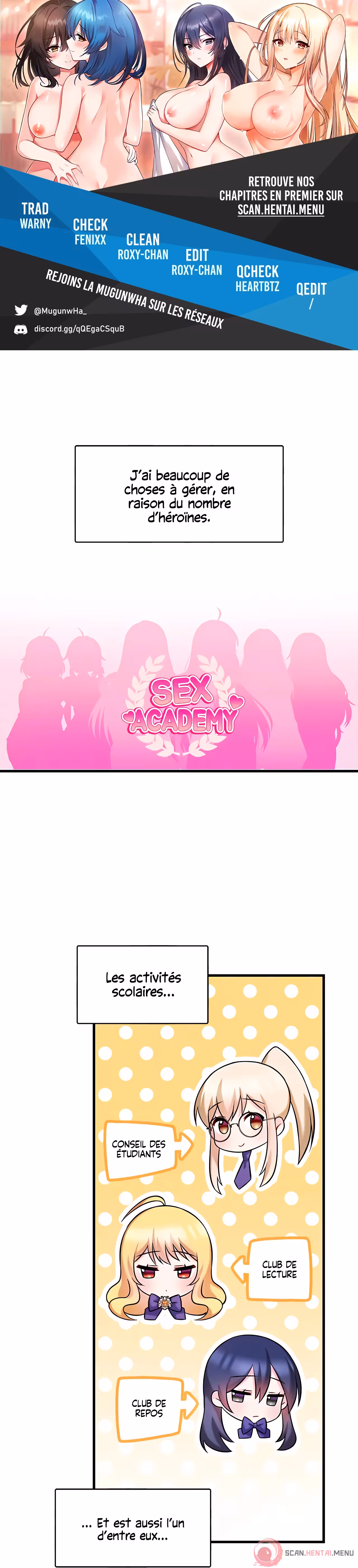 Trapped in the Academy’s Eroge Chapitre 23 page 1