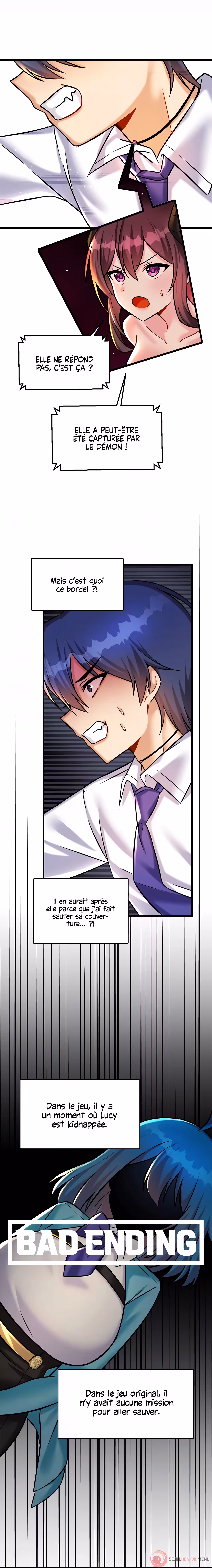 Trapped in the Academy’s Eroge Chapitre 23 page 21