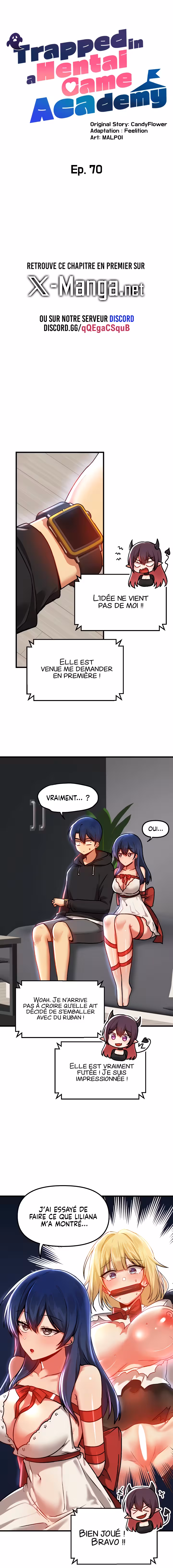 Trapped in the Academy’s Eroge Chapitre 70 page 4