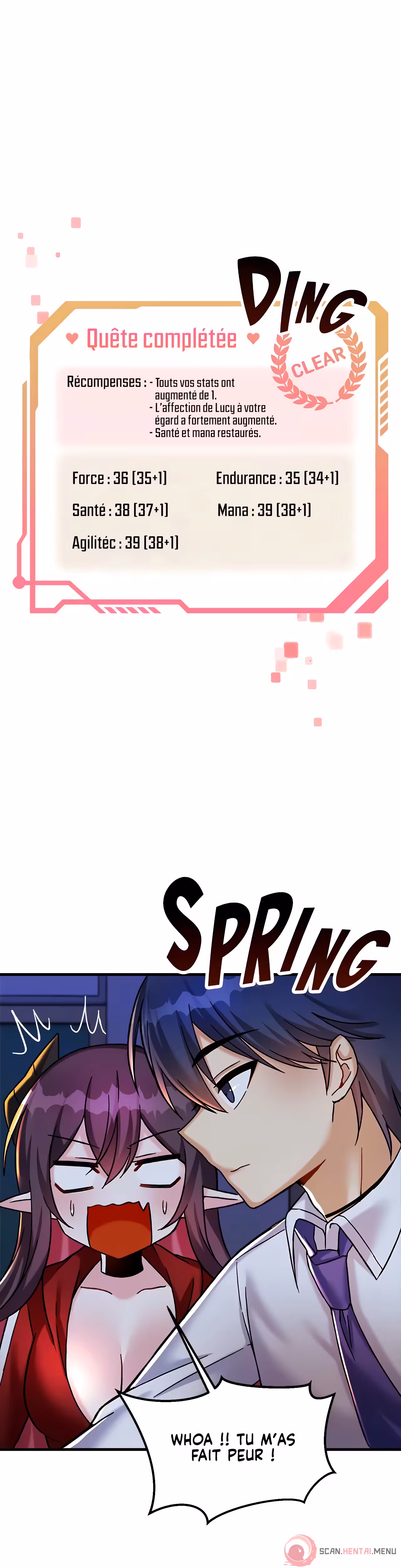 Trapped in the Academy’s Eroge Chapitre 24 page 25