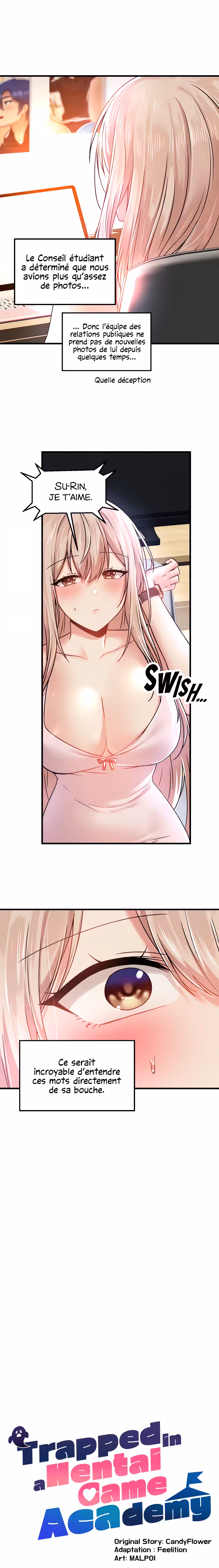 Trapped in the Academy’s Eroge Chapitre 60 page 16