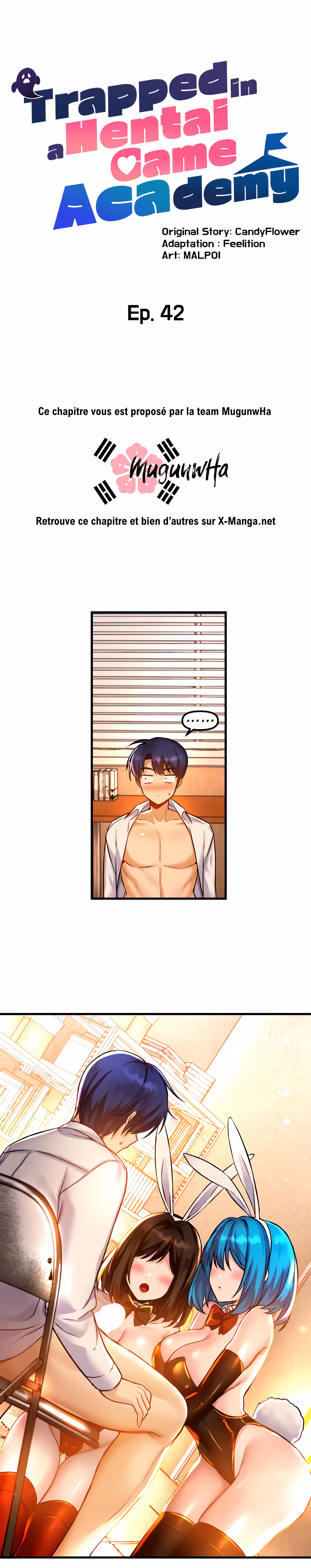Trapped in the Academy’s Eroge Chapitre 42 page 8
