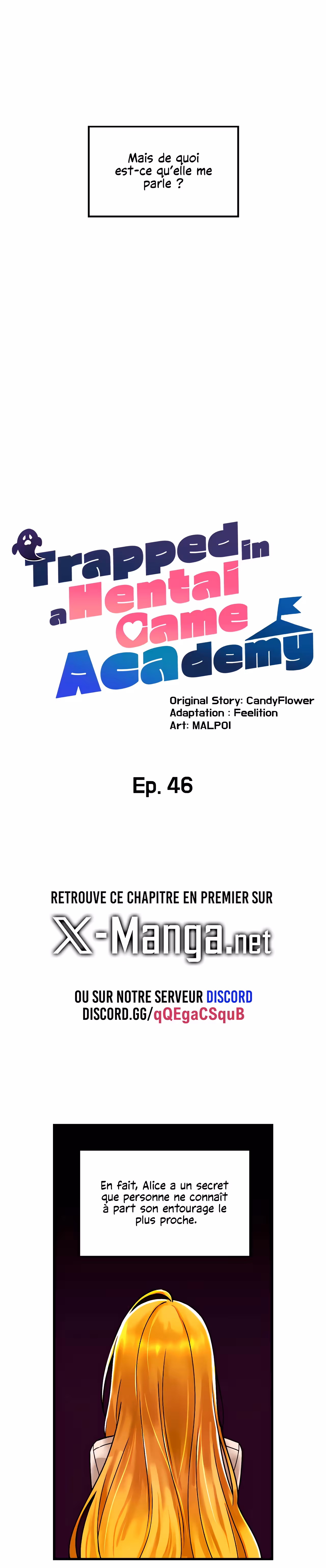 Trapped in the Academy’s Eroge Chapitre 46 page 8