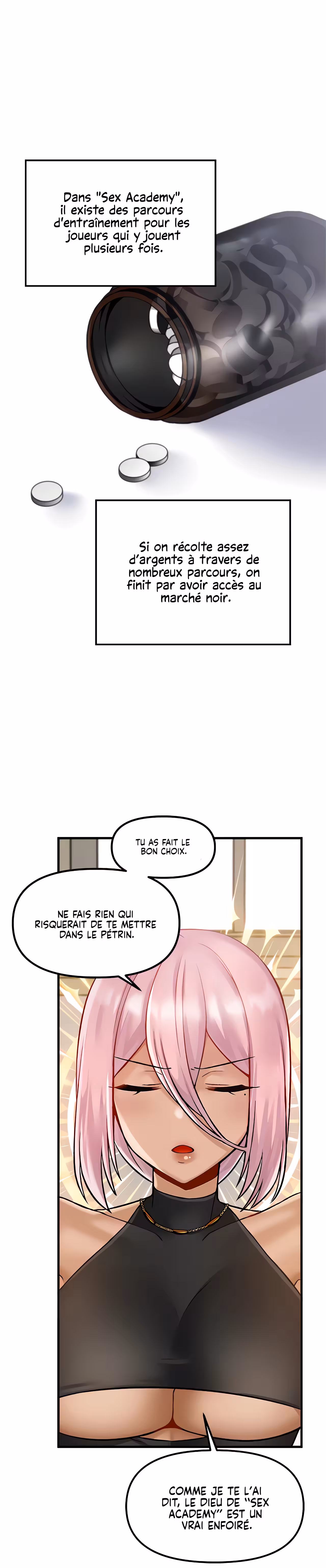 Trapped in the Academy’s Eroge Chapitre 33 page 22
