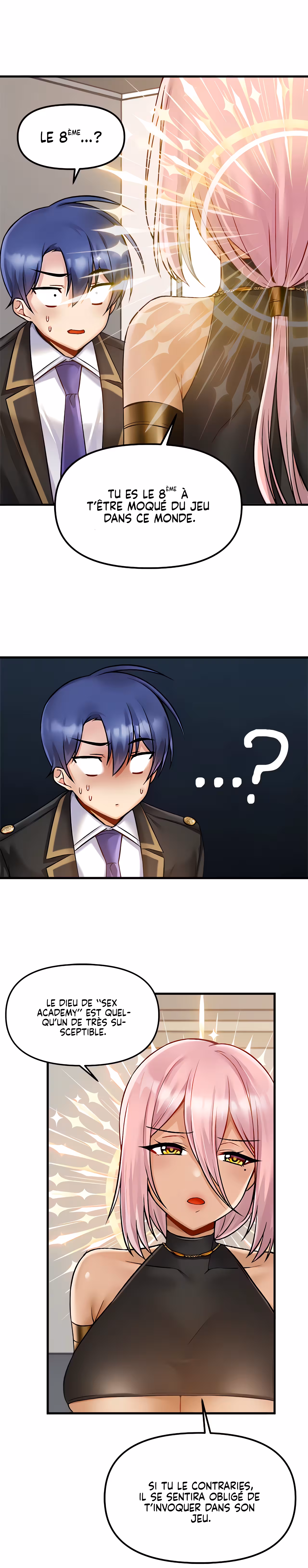 Trapped in the Academy’s Eroge Chapitre 33 page 8