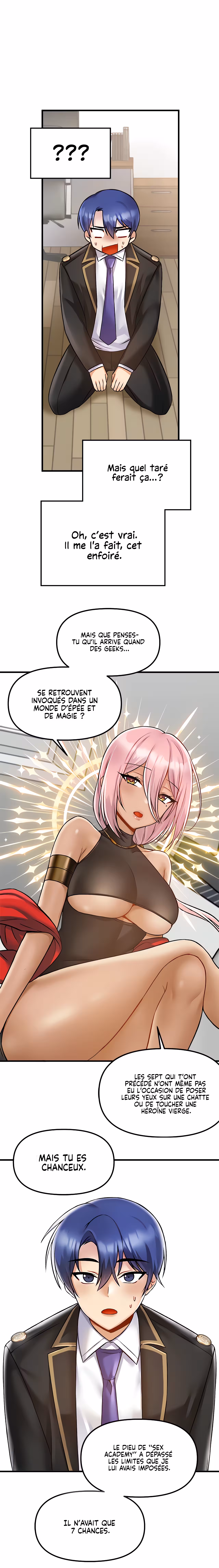 Trapped in the Academy’s Eroge Chapitre 33 page 9