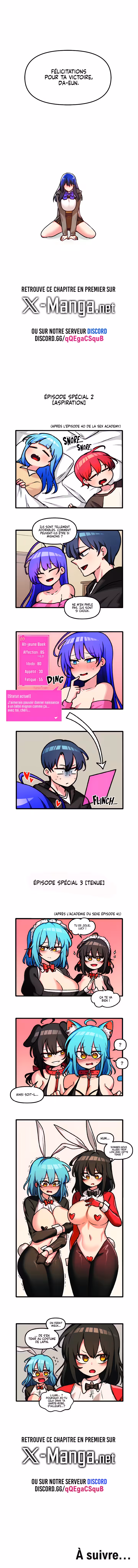 Trapped in the Academy’s Eroge Chapitre 54 page 14