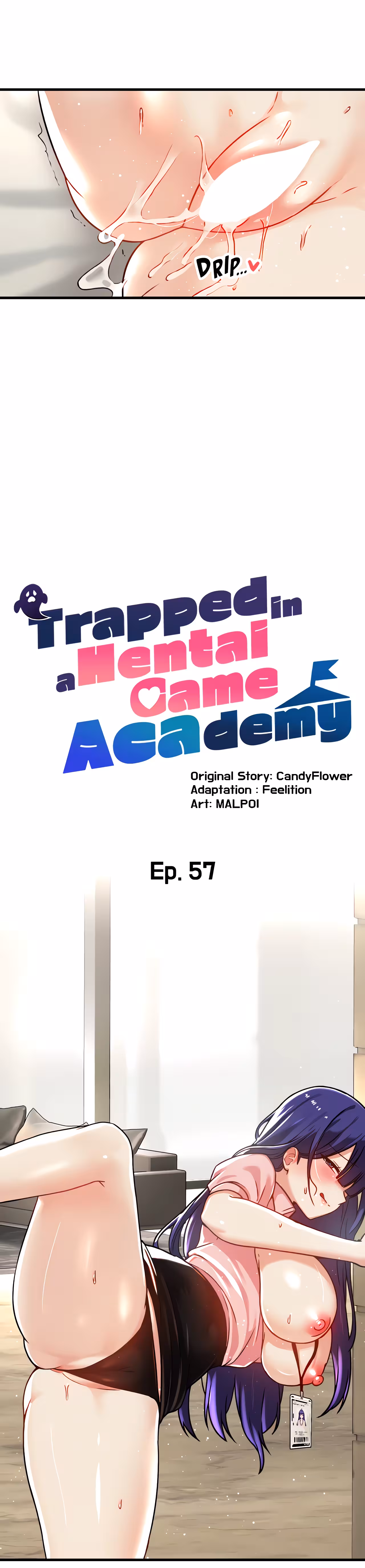 Trapped in the Academy’s Eroge Chapitre 57 page 16