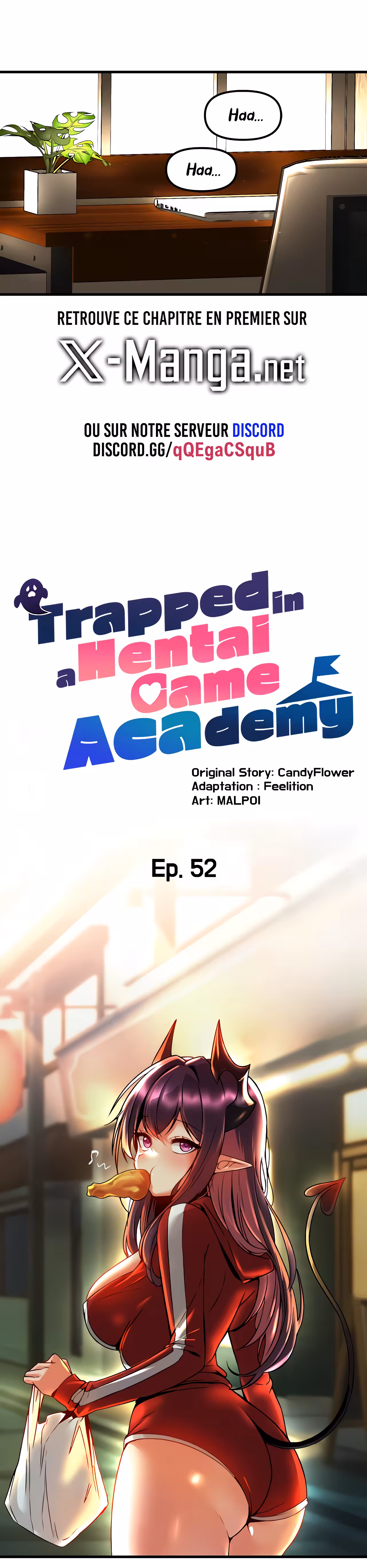 Trapped in the Academy’s Eroge Chapitre 52 page 13