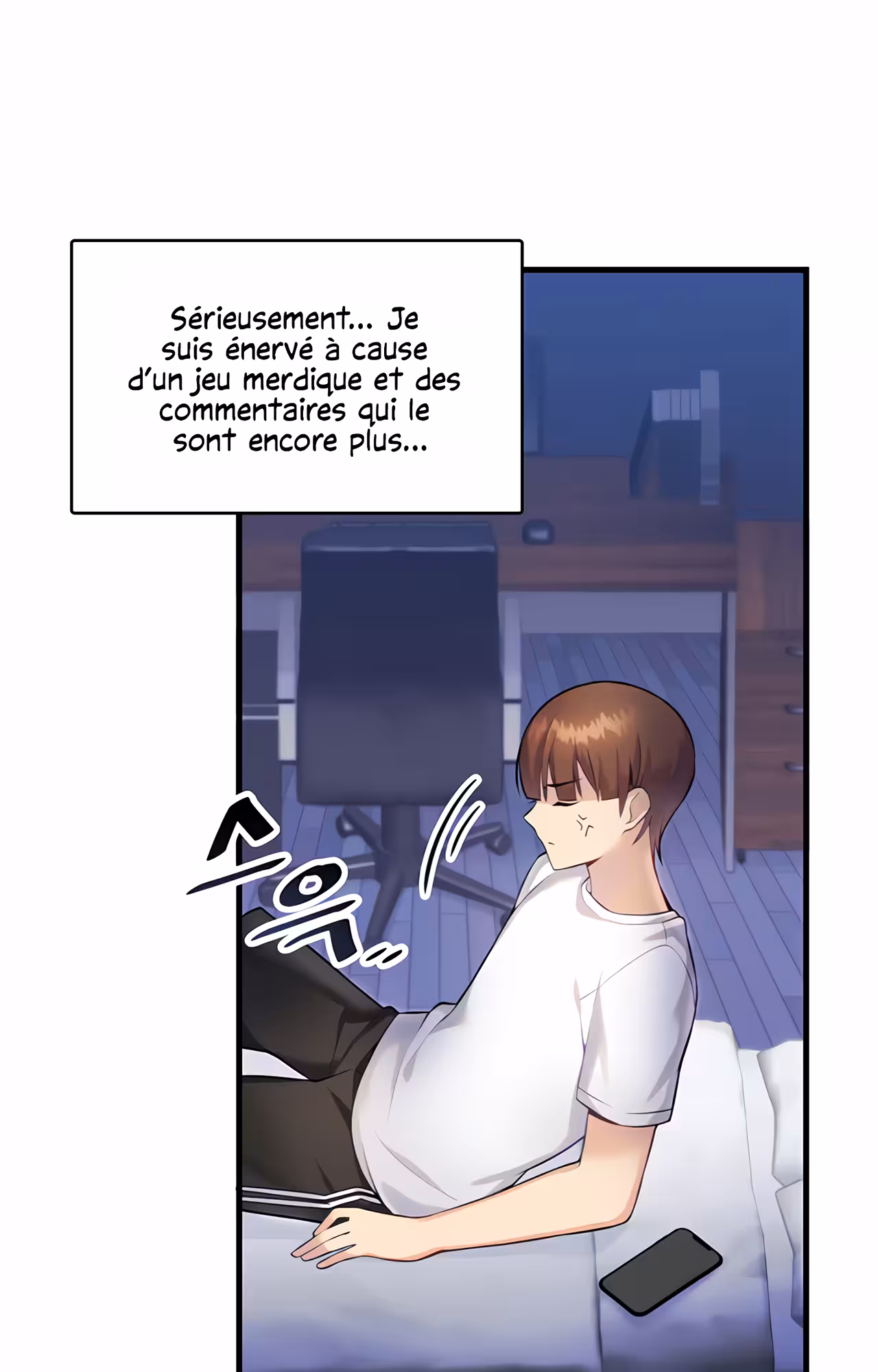 Trapped in the Academy’s Eroge Chapitre 1 page 22