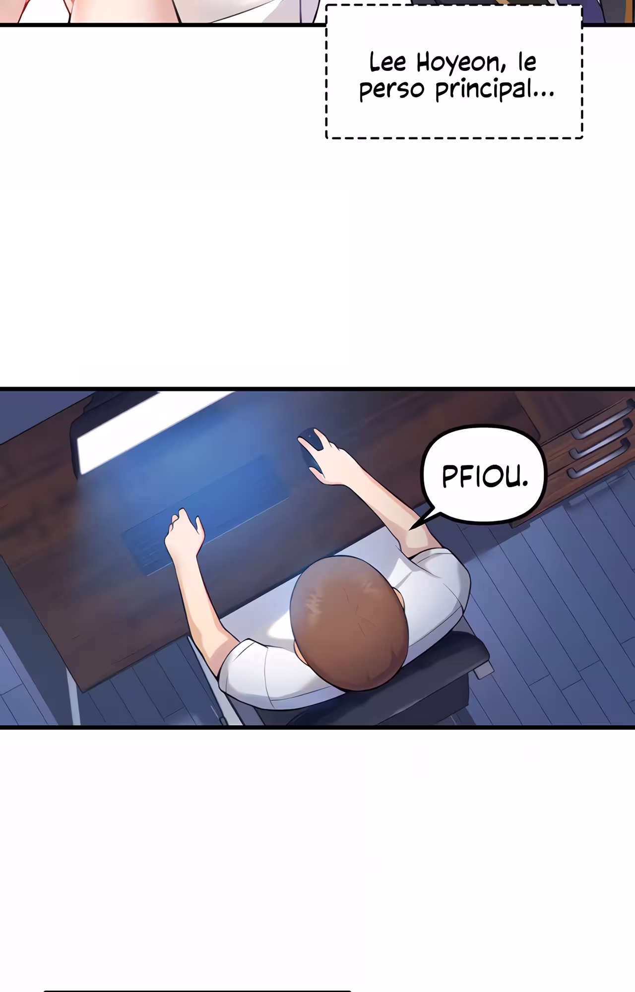 Trapped in the Academy’s Eroge Chapitre 1 page 8