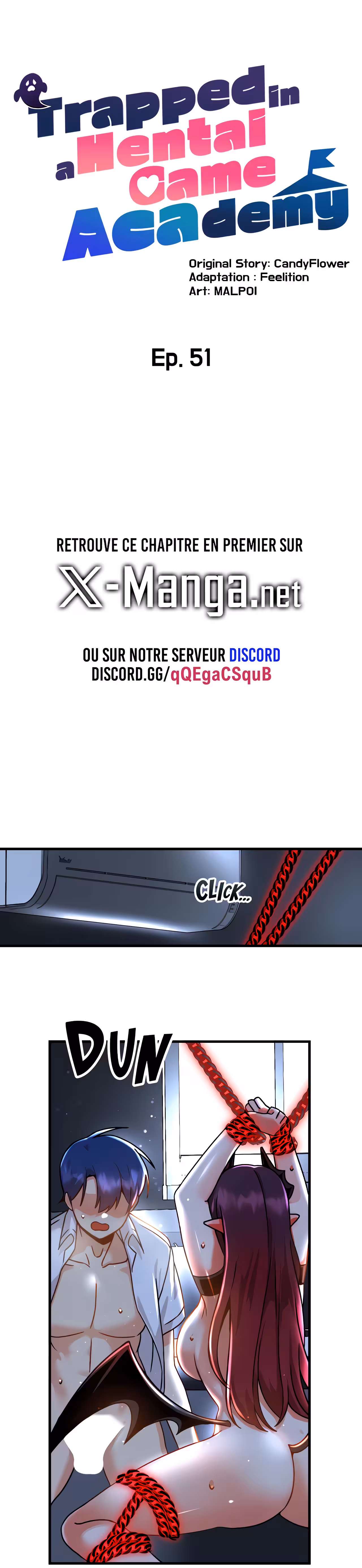 Trapped in the Academy’s Eroge Chapitre 51 page 22