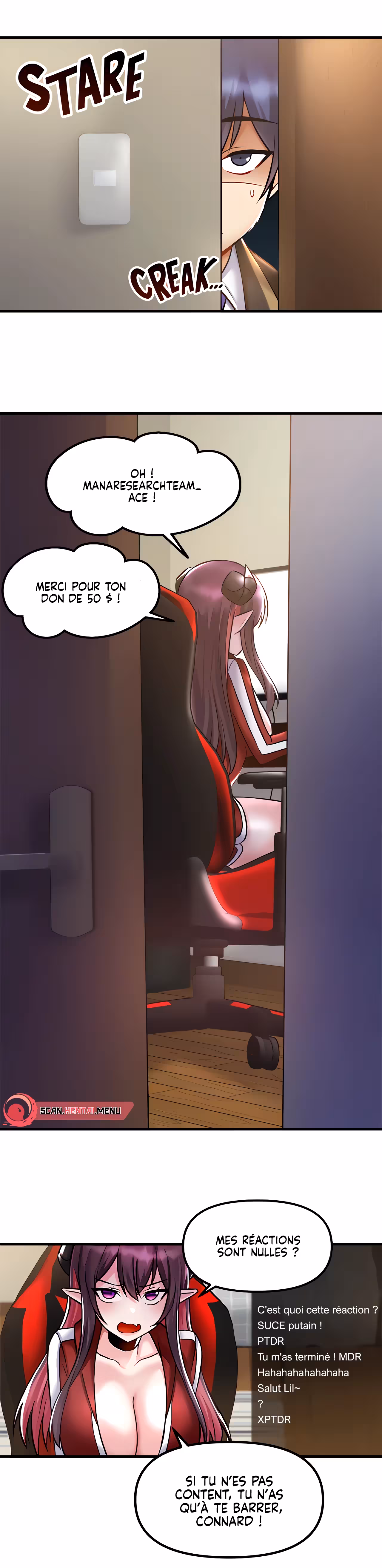 Trapped in the Academy’s Eroge Chapitre 32 page 16