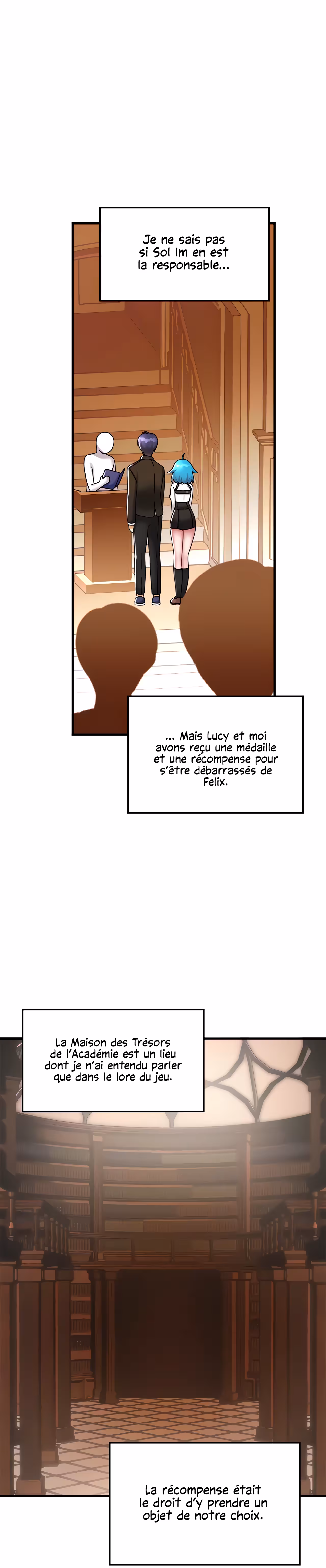 Trapped in the Academy’s Eroge Chapitre 26 page 8