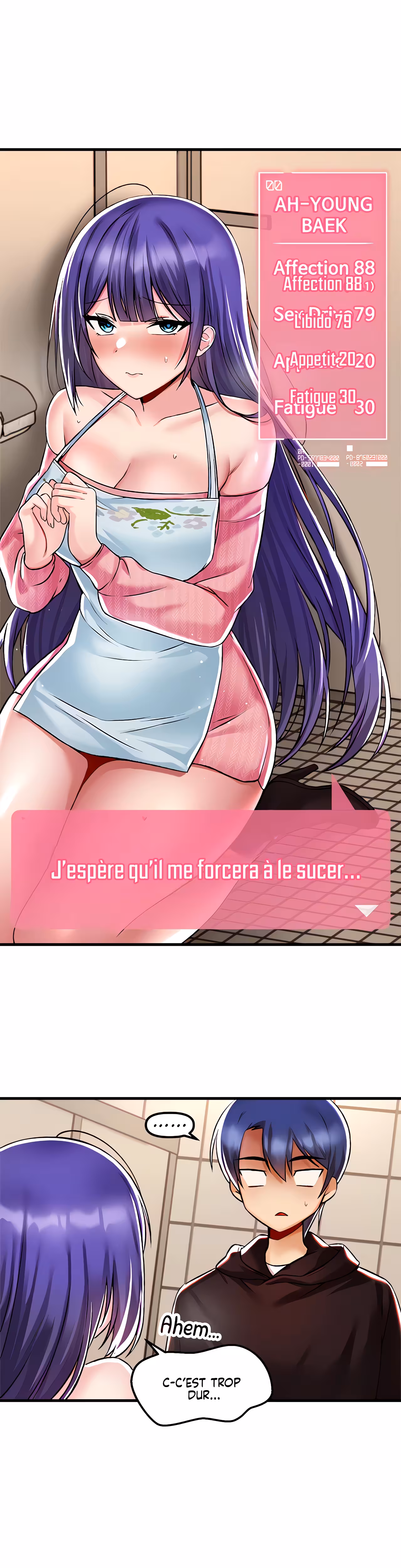 Trapped in the Academy’s Eroge Chapitre 37 page 23