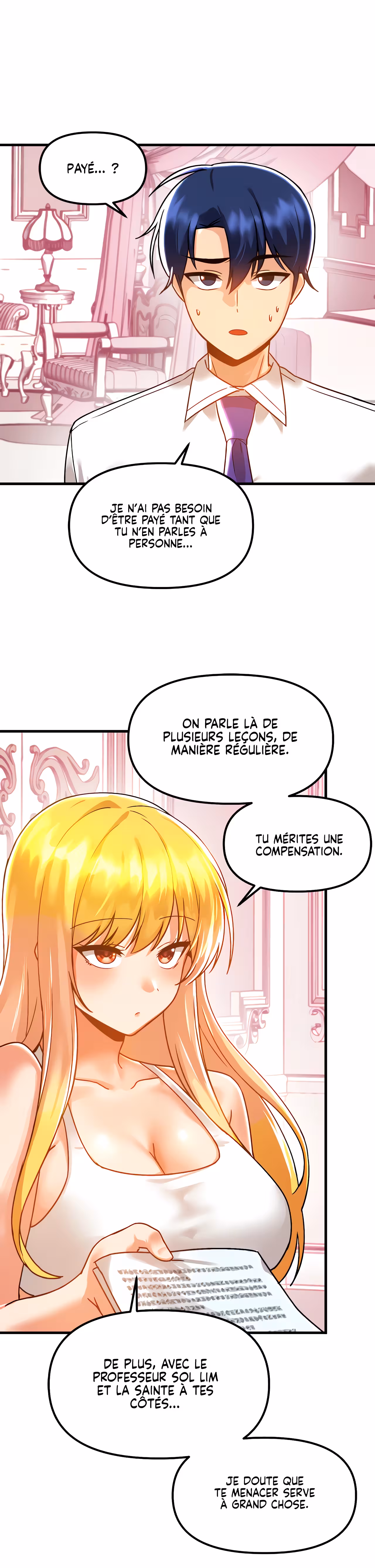 Trapped in the Academy’s Eroge Chapitre 47 page 4