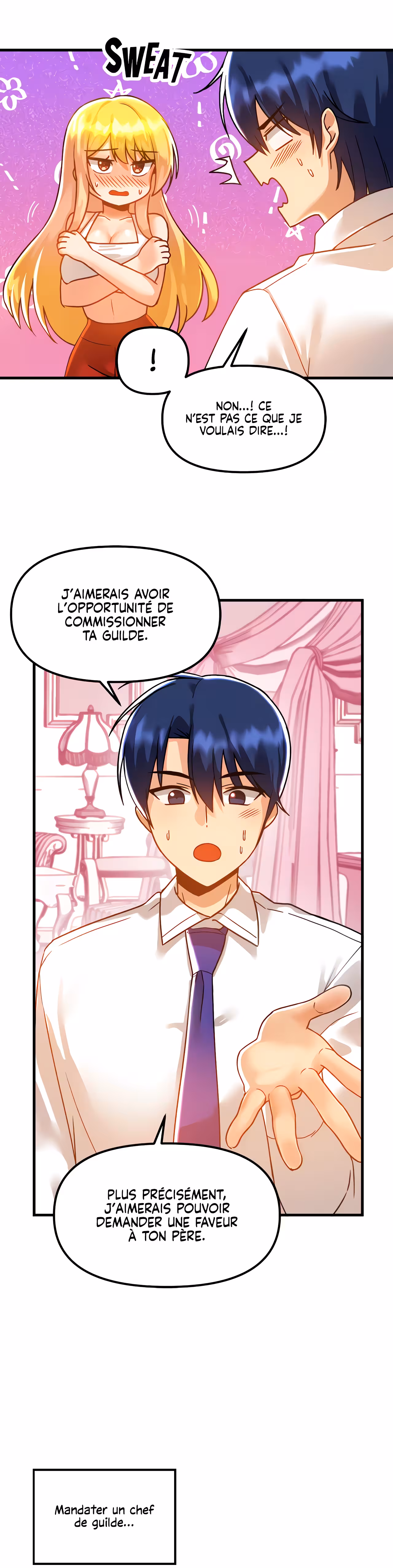 Trapped in the Academy’s Eroge Chapitre 47 page 6