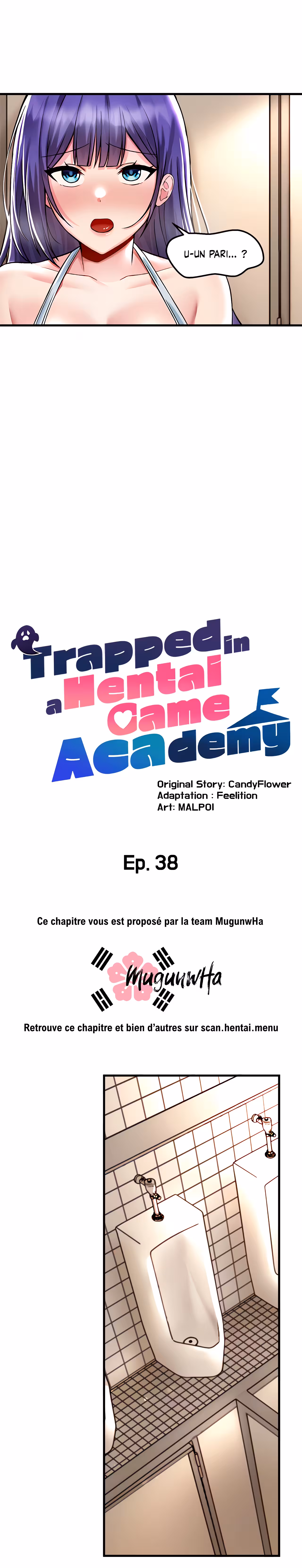 Trapped in the Academy’s Eroge Chapitre 38 page 10