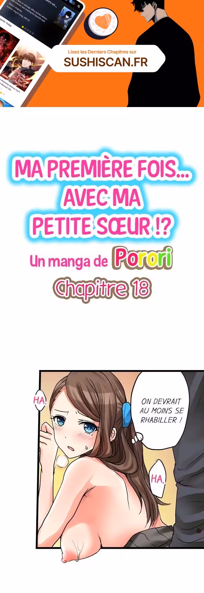 Ma première fois… avec ma petite soeur !? Chapitre 18 page 1