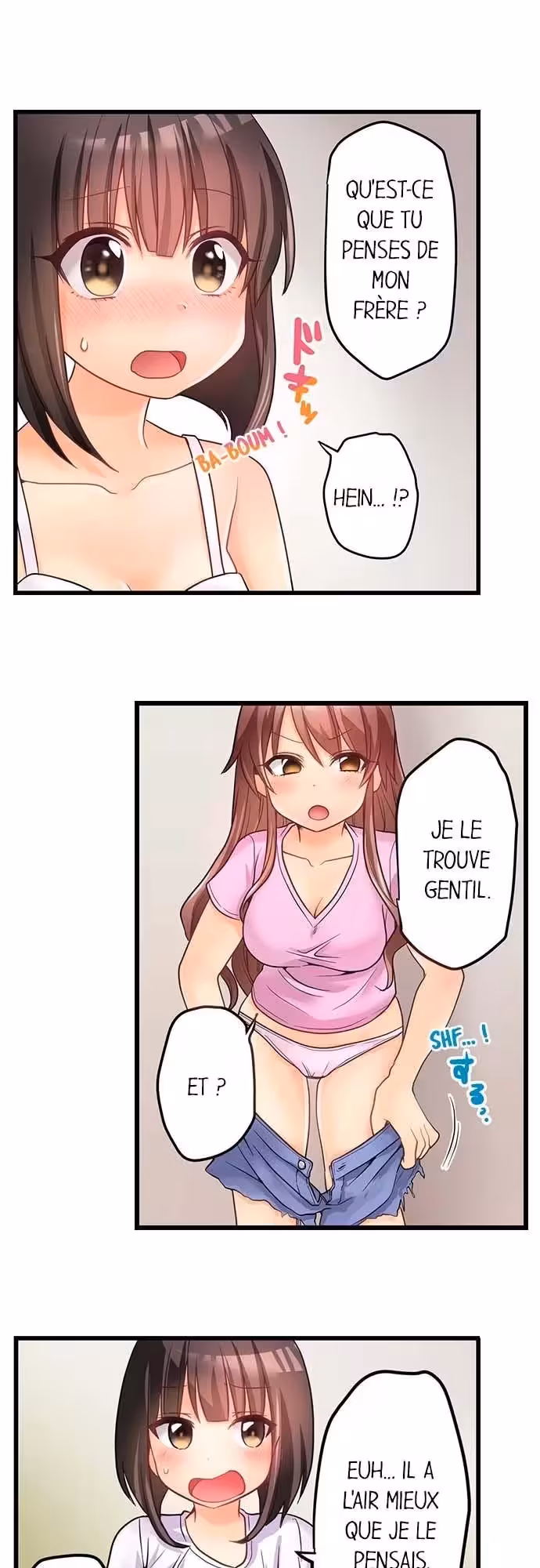 Ma première fois… avec ma petite soeur !? Chapitre 44 page 12