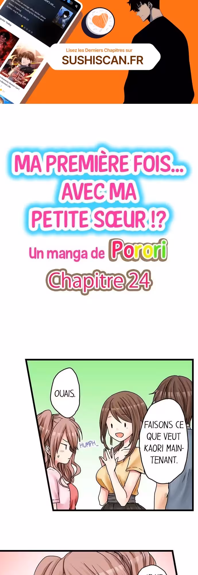 Ma première fois… avec ma petite soeur !? Chapitre 24 page 1