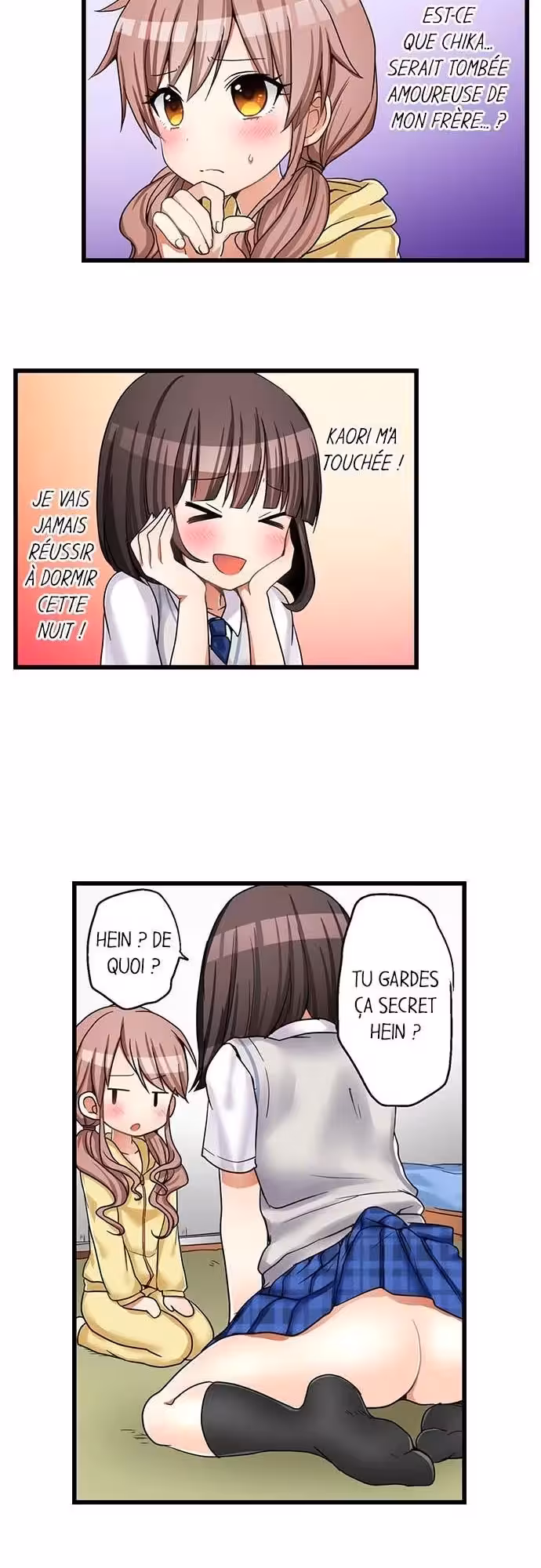 Ma première fois… avec ma petite soeur !? Chapitre 33 page 4
