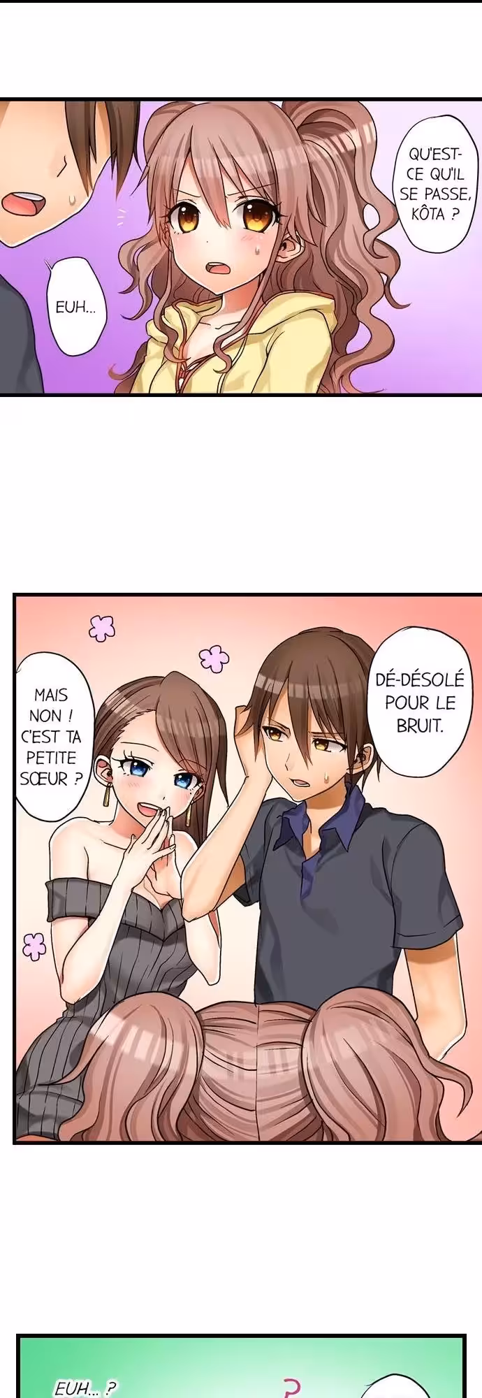 Ma première fois… avec ma petite soeur !? Chapitre 1 page 17