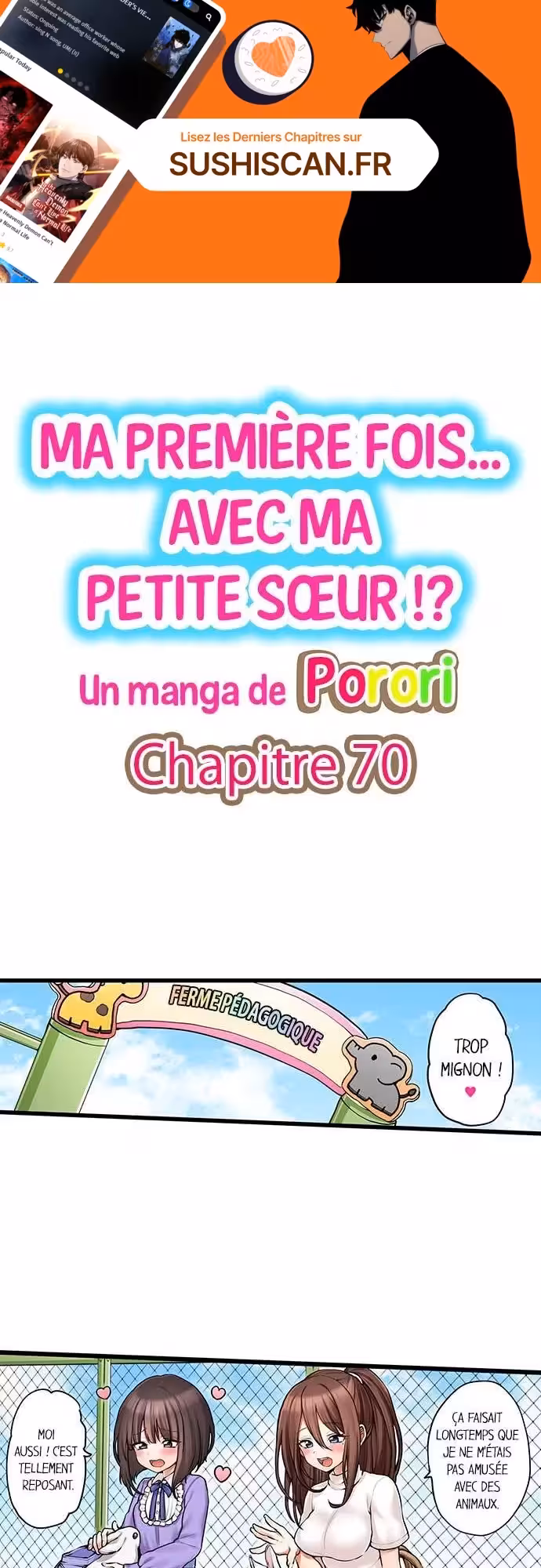 Ma première fois… avec ma petite soeur !? Chapitre 70 page 1