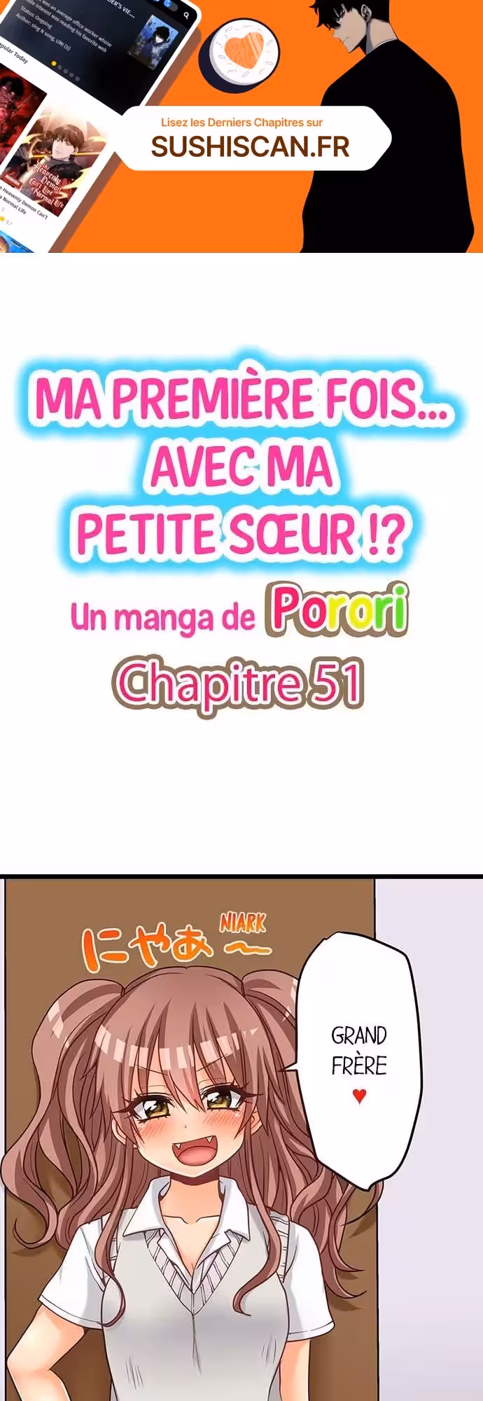 Ma première fois… avec ma petite soeur !? Chapitre 51 page 1