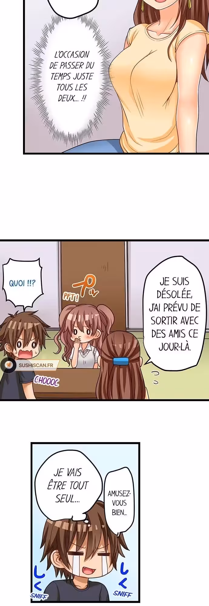 Ma première fois… avec ma petite soeur !? Chapitre 50 page 8